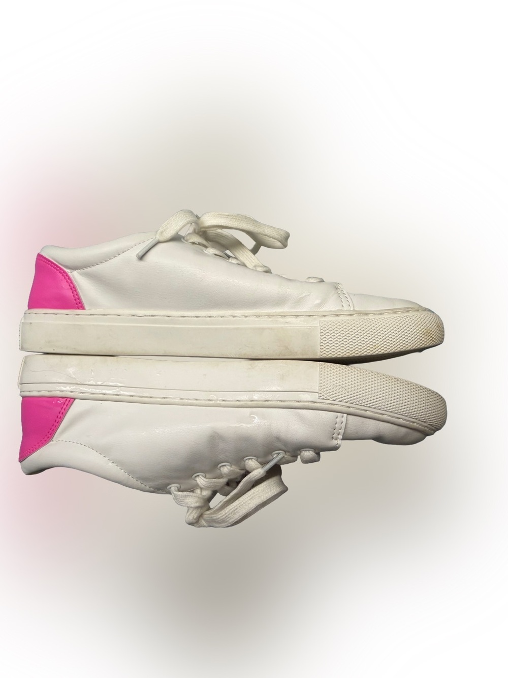 J. Crew Women’s Road Trip Sneakers with Pink Accents- Size 8